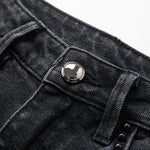 Risen Jeans Pearl-Embellished Floral Embroidered Cut-Out Jeans