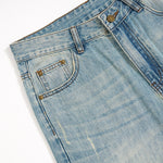 Mud WashedOversized Faded Ripped Jeans