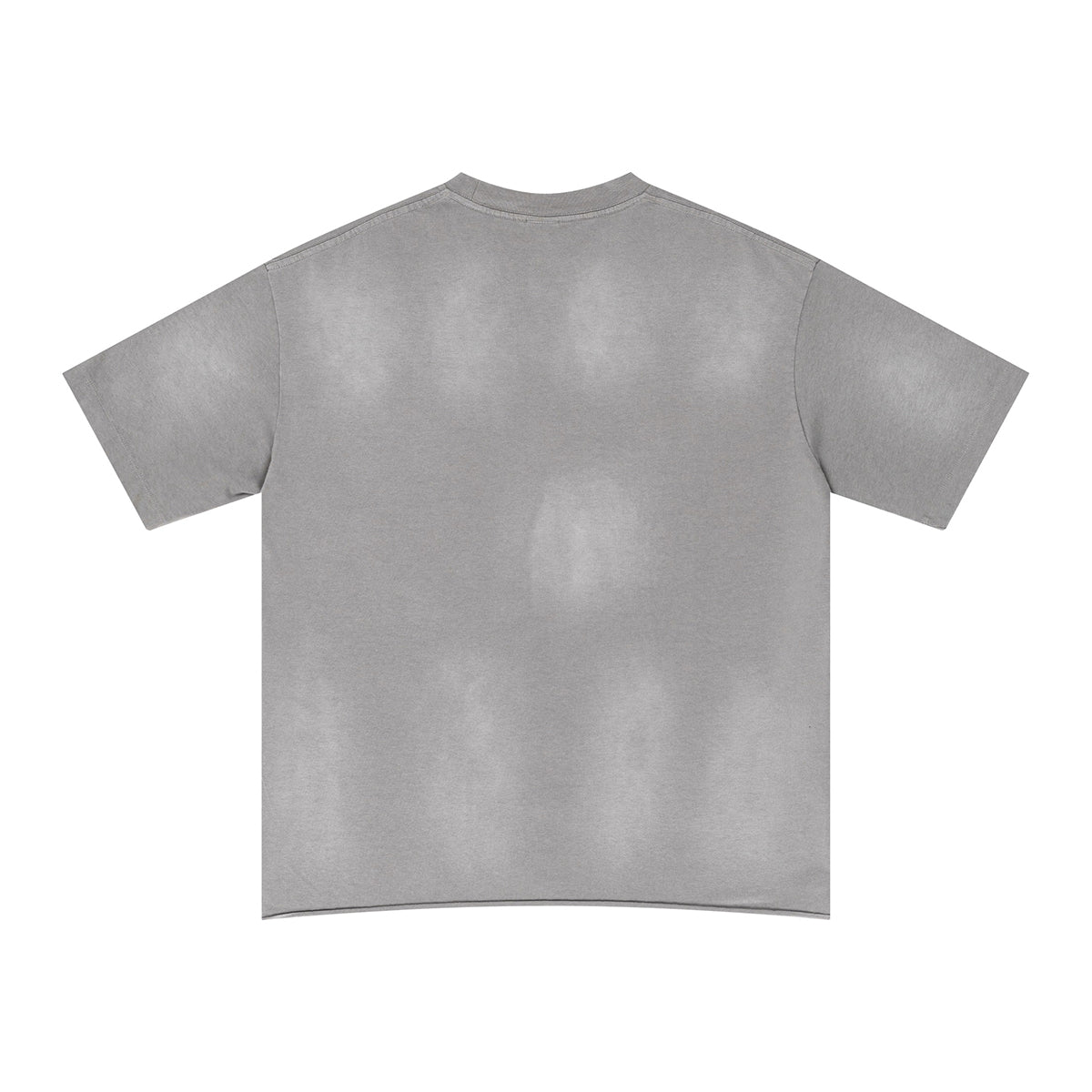 Raw Hem Painted Baggy T Shirt 8.55oz