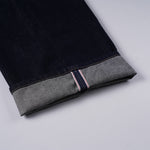 Wide Leg Dark Denim Jeans Classic Fit