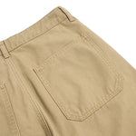 Loose-Fit Ripped Front Seam Trousers