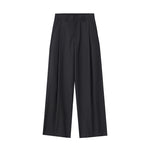 Pantalones anchos plisados