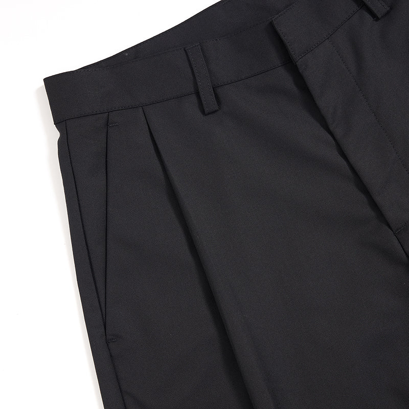 Pantalones anchos plisados