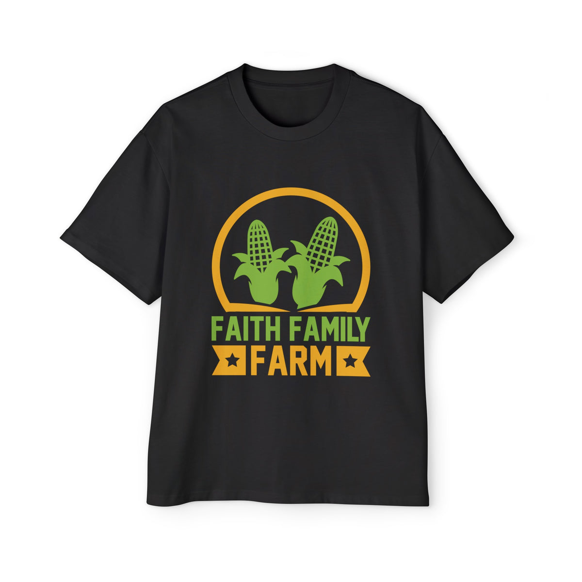 Faith Family Farm Graphic Tee-INNBLAC Fashion Apparel