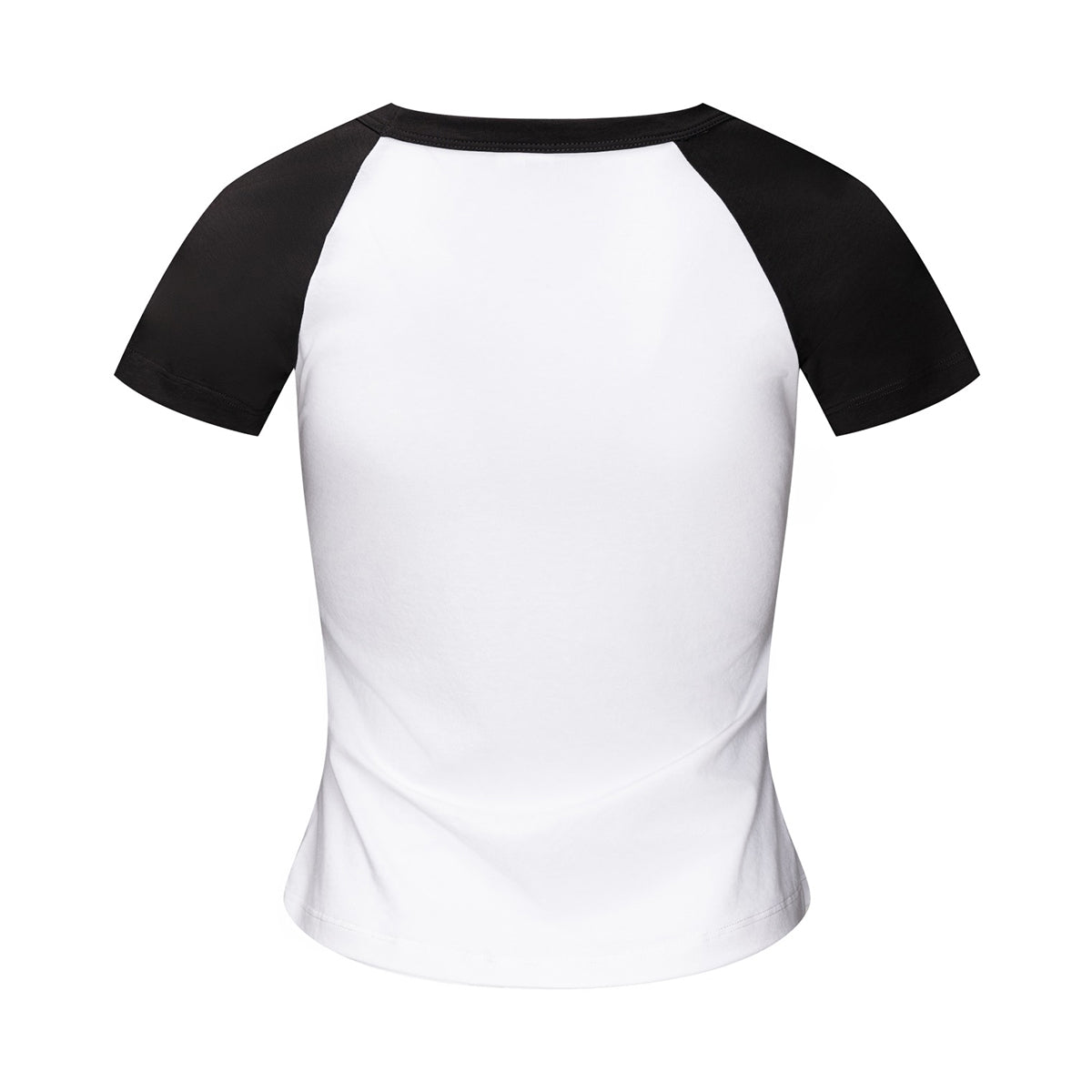 Raglan Cotton Pleated-Waist Tee 4.5oz