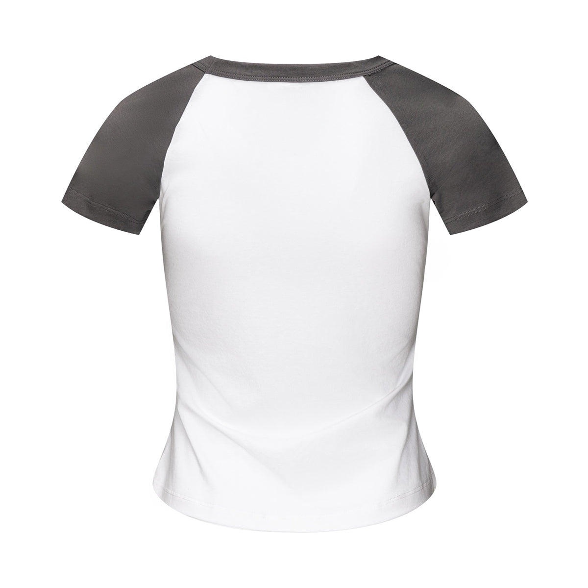 Raglan Cotton Pleated-Waist Tee 4.5oz