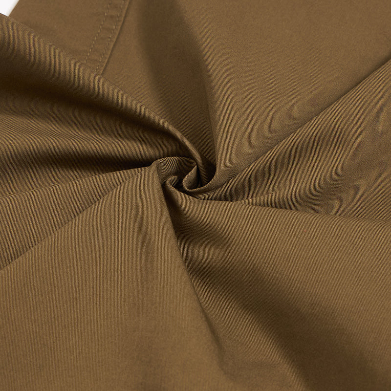 Relaxed Fit Pleated Knee Cargo Pants