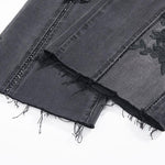 Risen Jeans Pearl-Frog Embroidered Wide-Leg Jeans