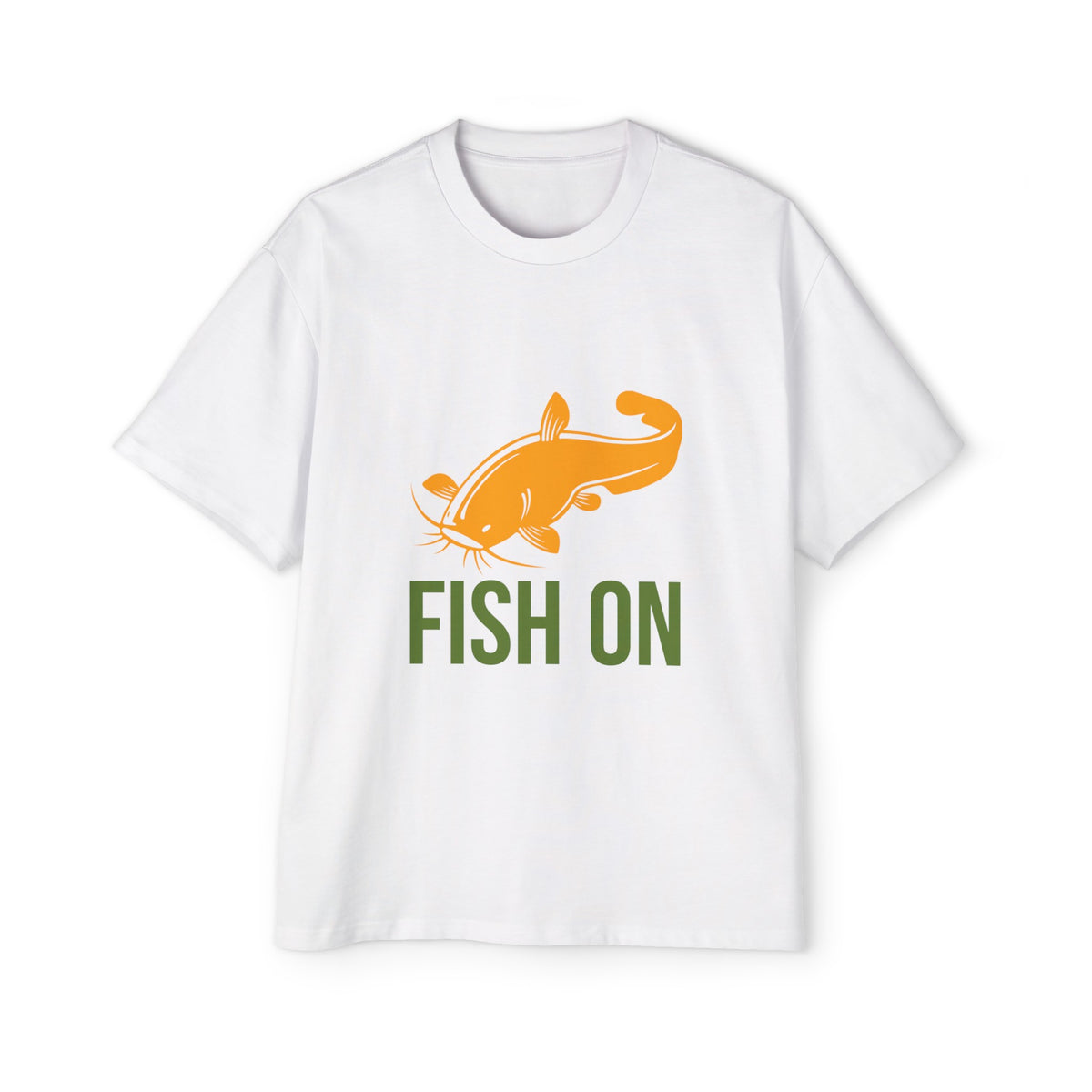Fish On Graphic Tee-INNBLAC Fashion Apparel