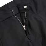 Wide Leg Single Pleat Trousers