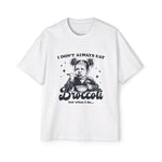 Little Girl Eating Broccoli Graphic Tee-INNBLAC Fashion Apparel