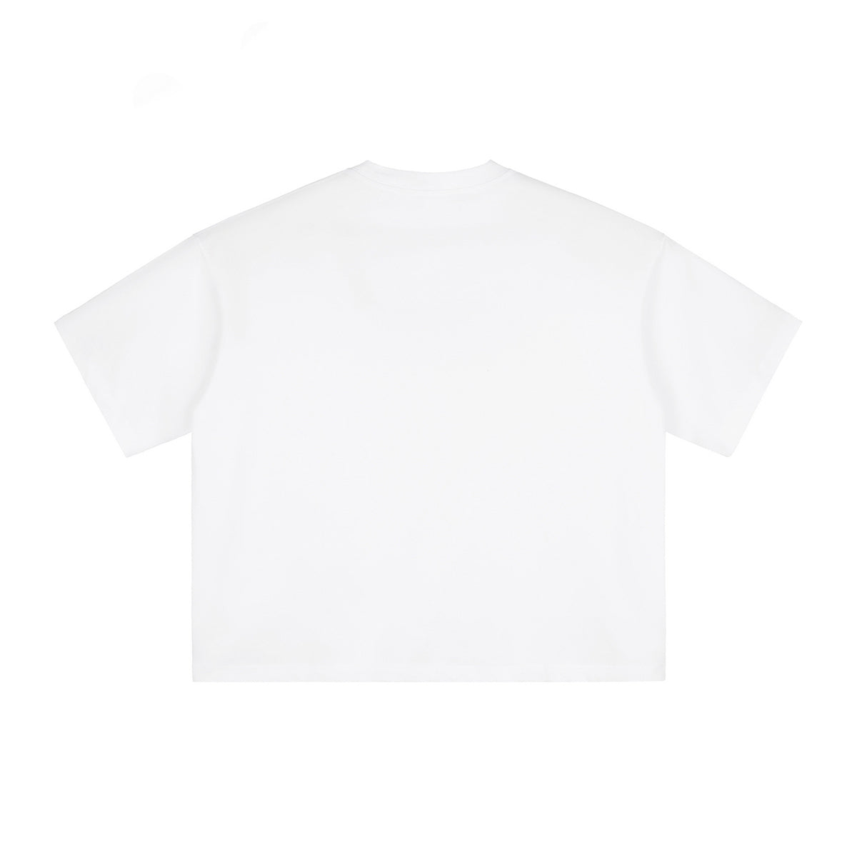 Plain Color Boxy Cotton T Shirt 6.9oz
