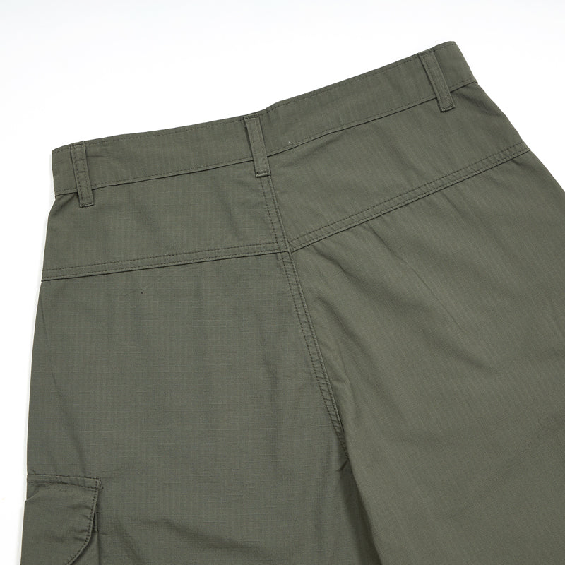 Straight Leg Cargo Cropped Pants