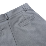 Bermudas de corte holgado con doble pliegue