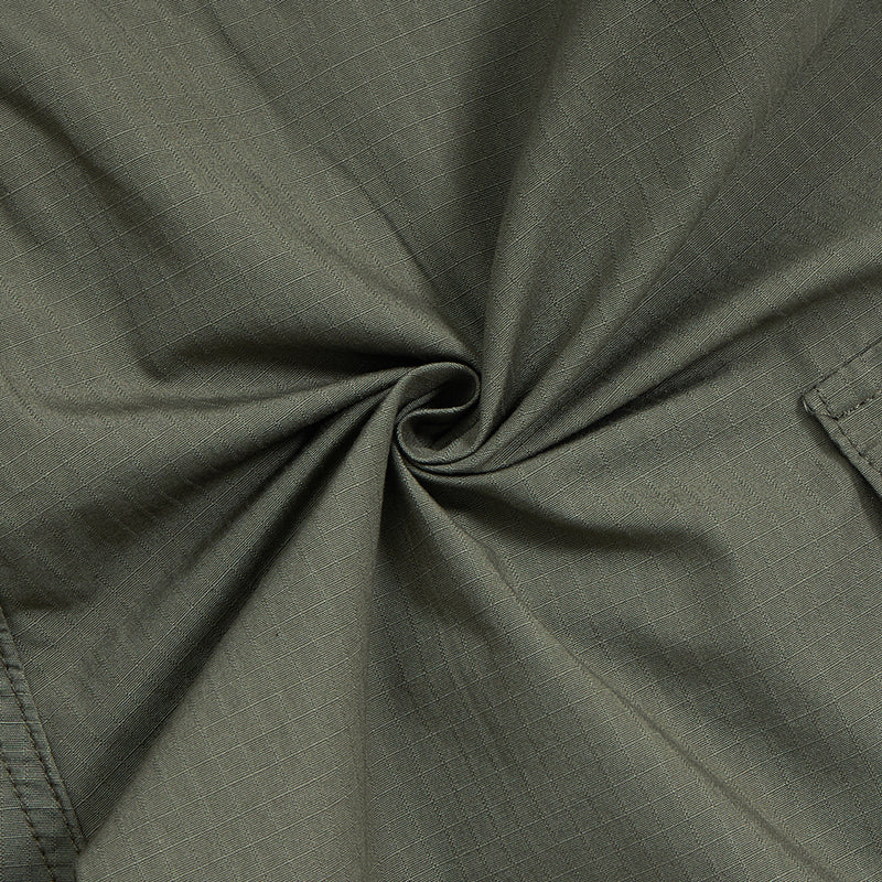 Straight Leg Cargo Cropped Pants