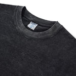 Patchwork Asymmetrical Hem T Shirt 7.8oz