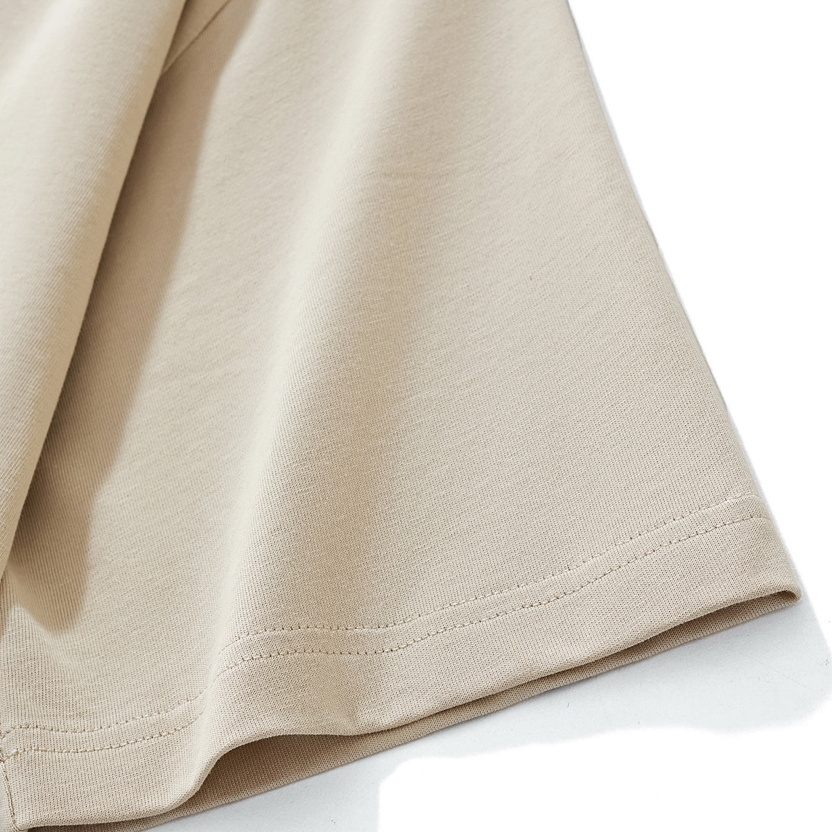 Plain Color Boxy Cotton T Shirt 6.9oz