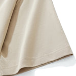 Plain Color Boxy Cotton T Shirt 6.9oz