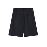 Bermudas de corte holgado con doble pliegue