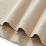 Plain Color Boxy Cotton T Shirt 6.9oz