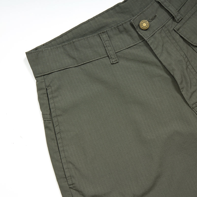 Straight Leg Cargo Cropped Pants