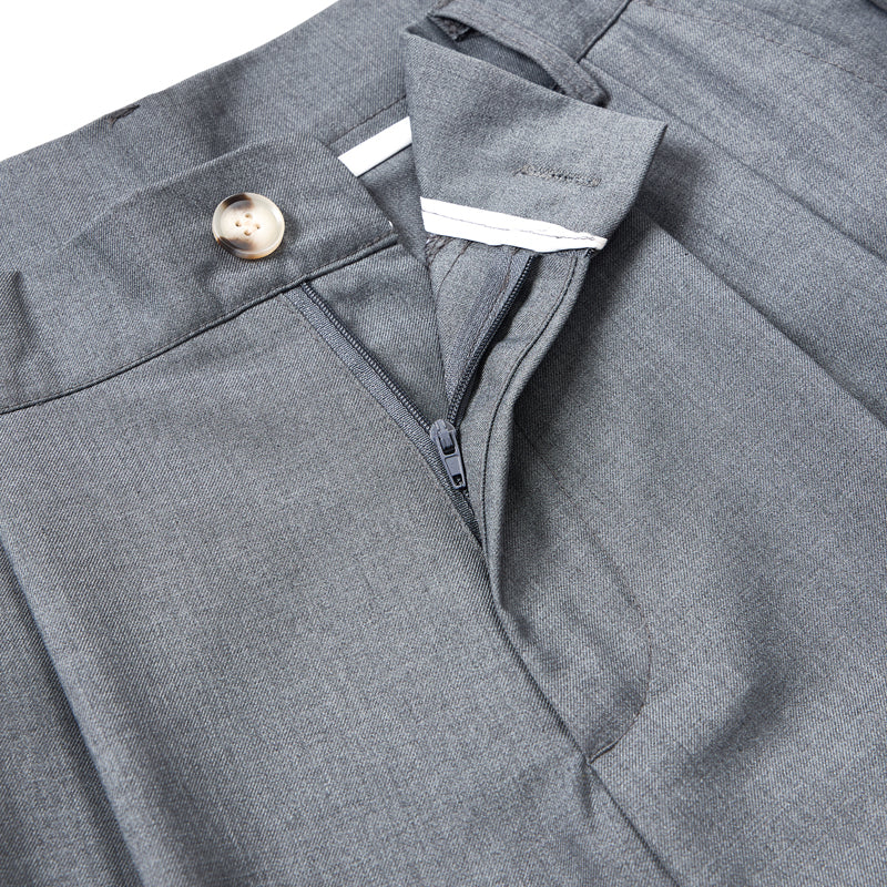 Bermudas de corte holgado con doble pliegue