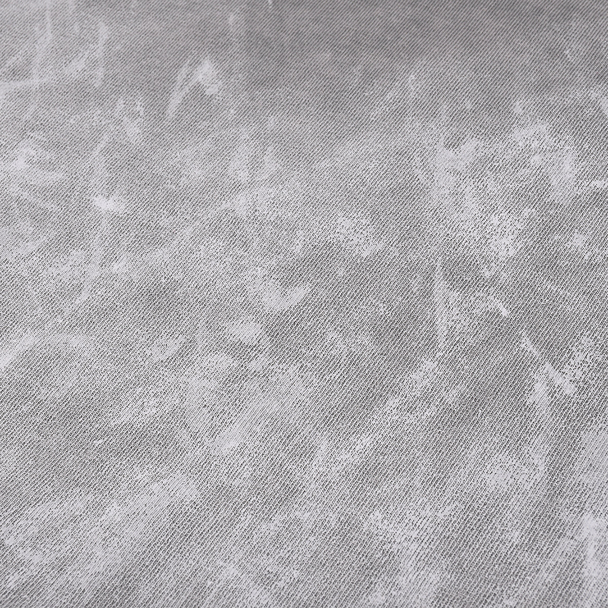 Sudadera holgada de algodón pintada en gris