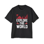 Explore The World Graphic Tee-INNBLAC Fashion Apparel