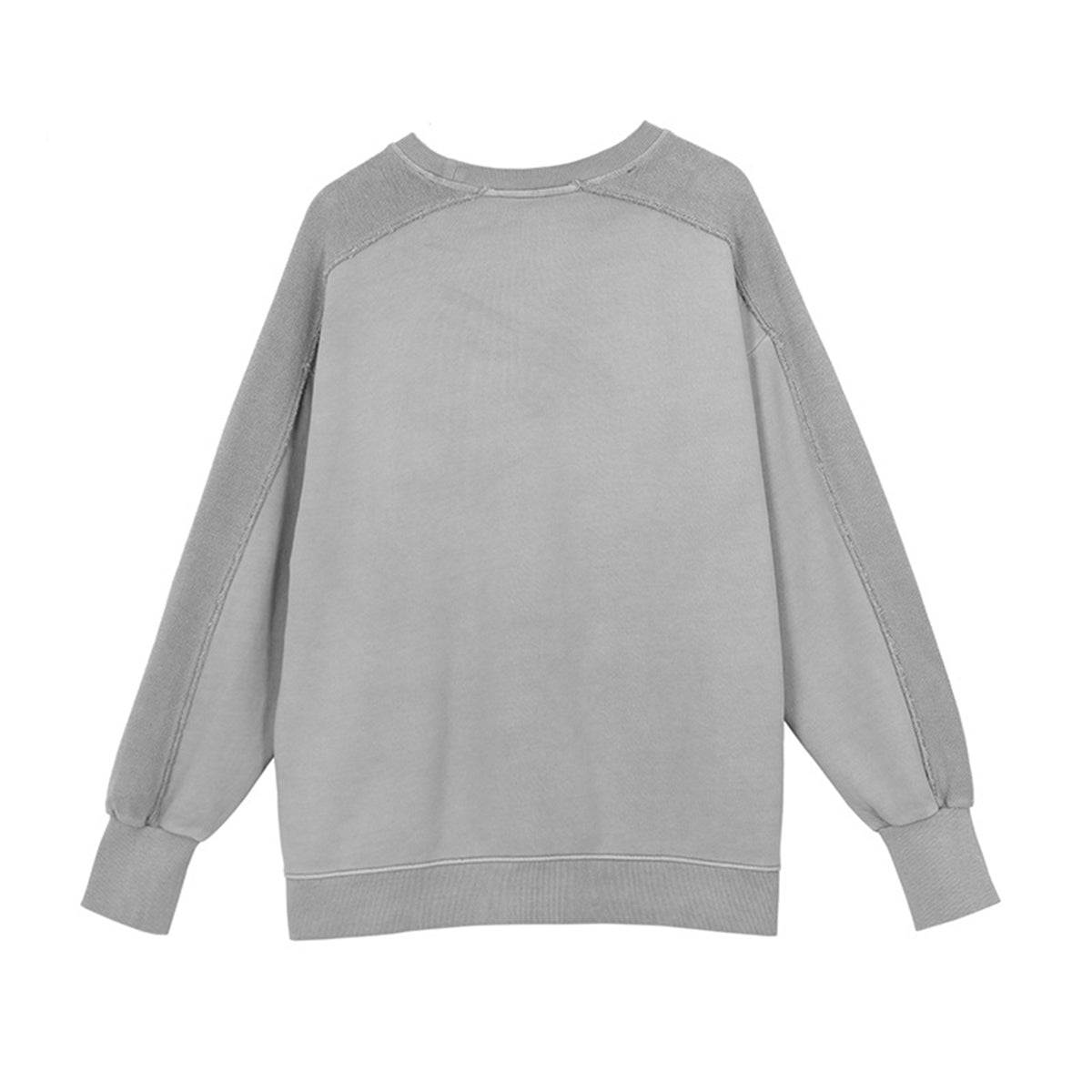 Vintage Washed Ninja Sleeve Split Hem Sweatshirt
