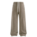 Sweatpants Washed Wide-Leg Vintage Streetwear Joggers