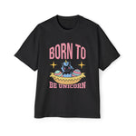 Born To Be Unicorn Graphic Tee-INNBLAC Fashion Apparel