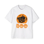 Halloween Cat Graphic Tee-INNBLAC Fashion Apparel