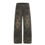 Vintage Washed High Street Loose Fit Jeans