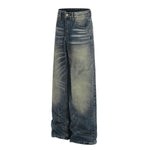 Vintage High Waist Faded Jeans