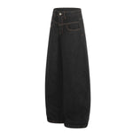 Classic Dark Wash Wide Leg Jeans