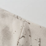 Gradient Jacquard Crack Distressed Statement Tee