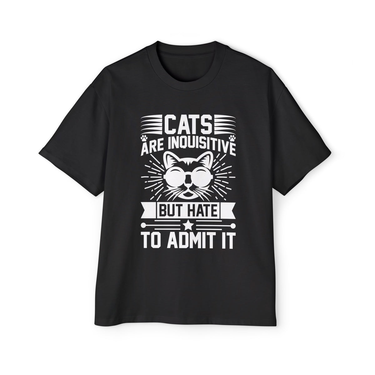 Cat Quote Graphic Tee-INNBLAC Fashion Apparel