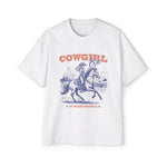 Western Cowgirl Era Vintage Graphic Tee-INNBLAC Fashion Apparel