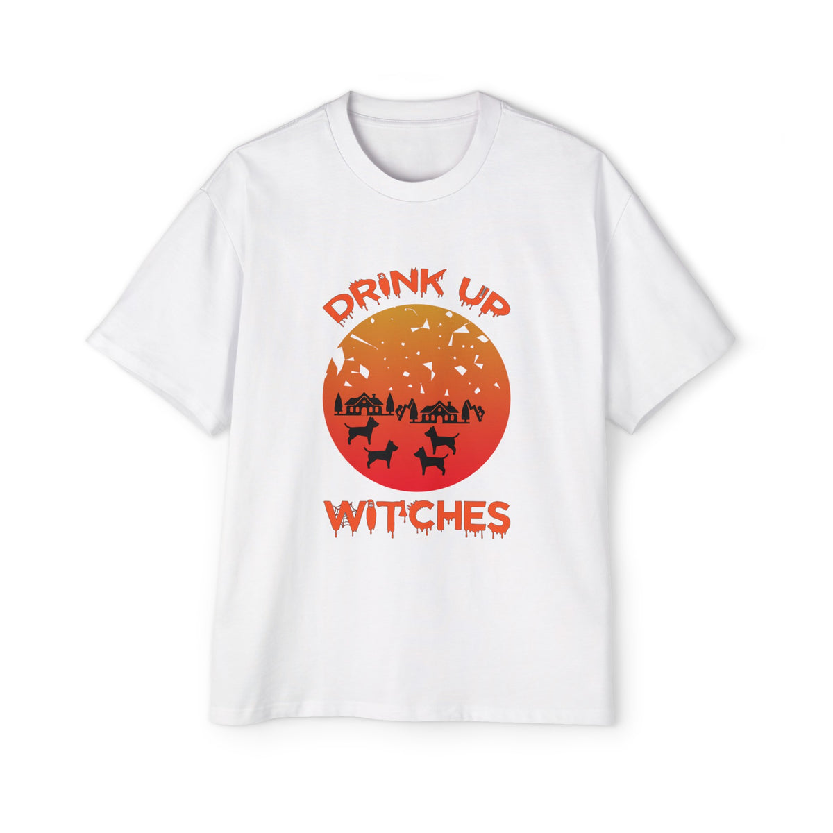 Drink Up Witches Graphic Tee-INNBLAC Fashion Apparel