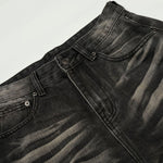 Premium High Street Hand-Rubbed Whisker Loose Jeans