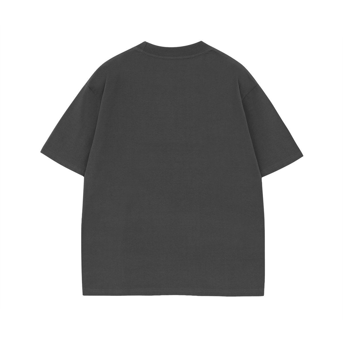 Minimalist Deconstructed Pocket Oversized Crew Tee