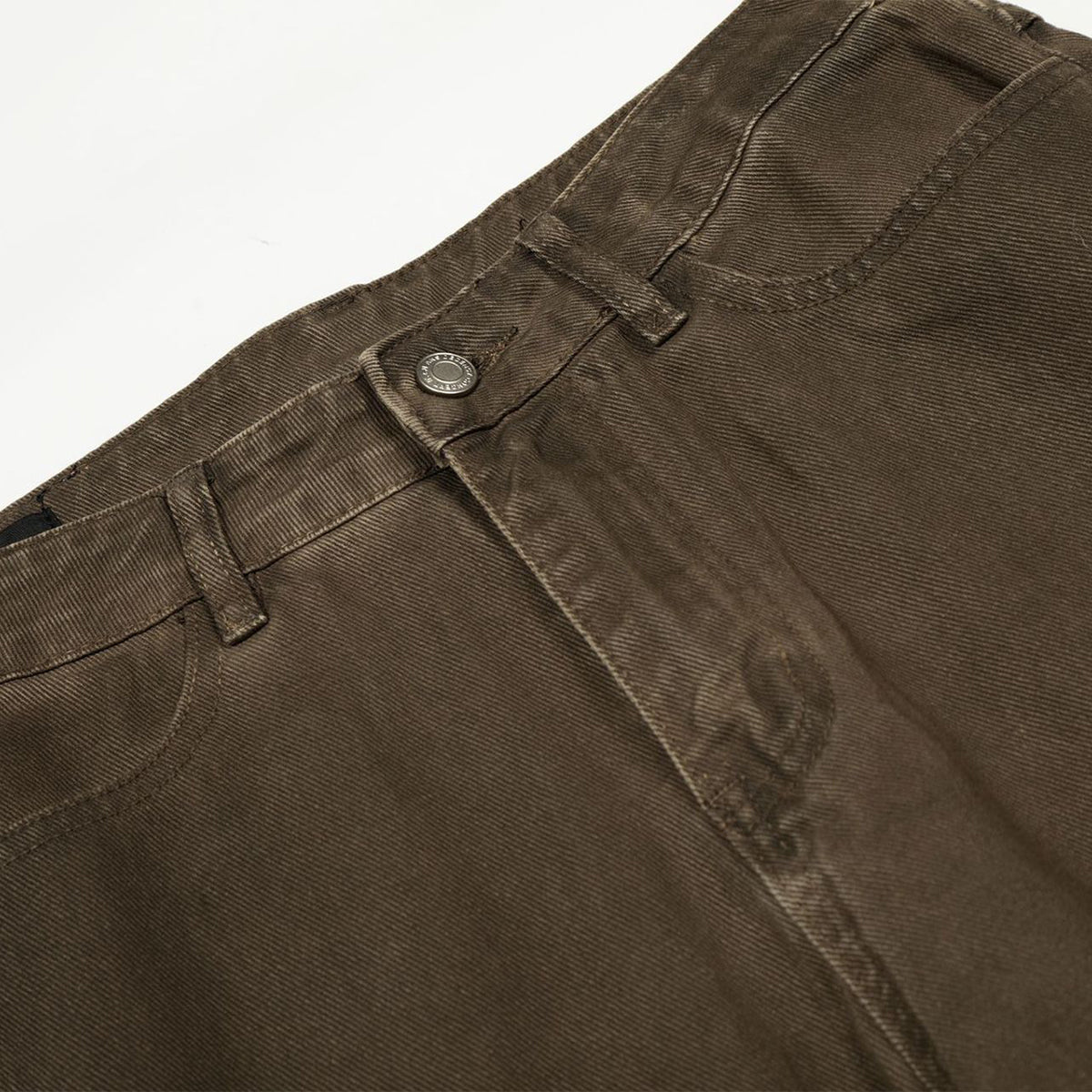 Curved Panel Wide-Leg Utility Cargo Pants