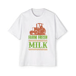 Farm Fresh Milk Graphic Tee-INNBLAC Fashion Apparel