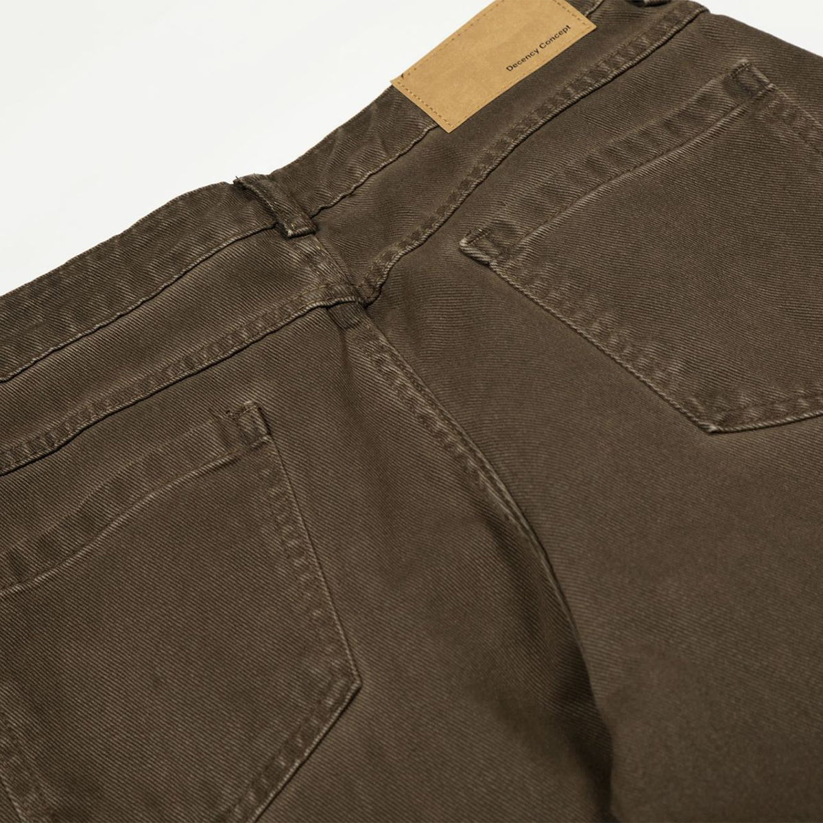 Curved Panel Wide-Leg Utility Cargo Pants