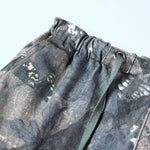 Camo Print Multi Pocket Cargo Drawstring Waist Pants
