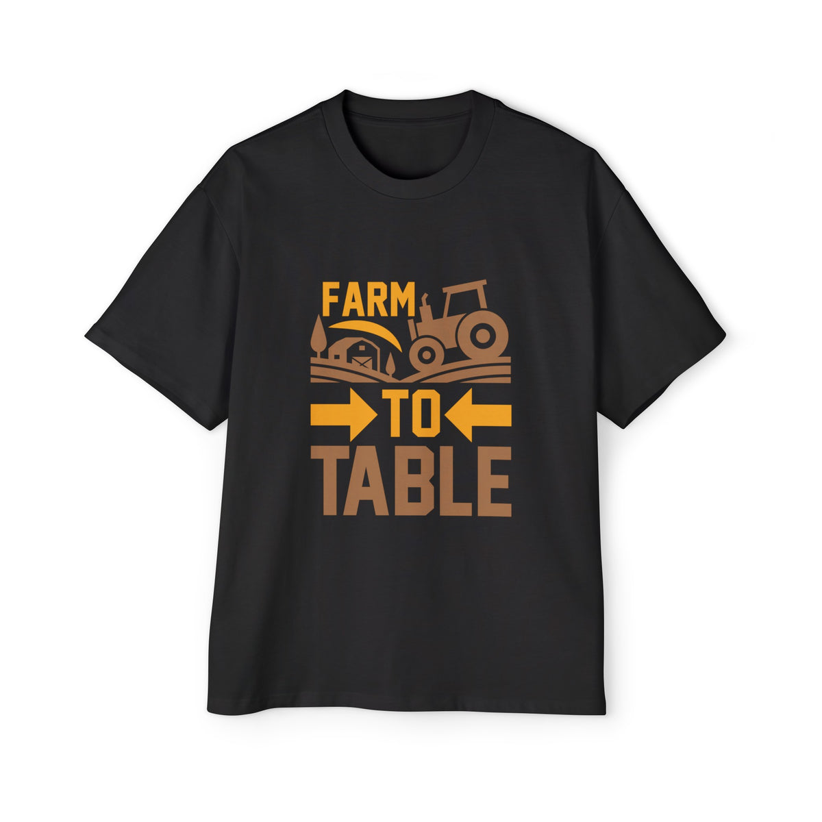 Farm To Table Graphic Tee-INNBLAC Fashion Apparel