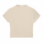 Minimal Textured Knit Fit T-Shirt