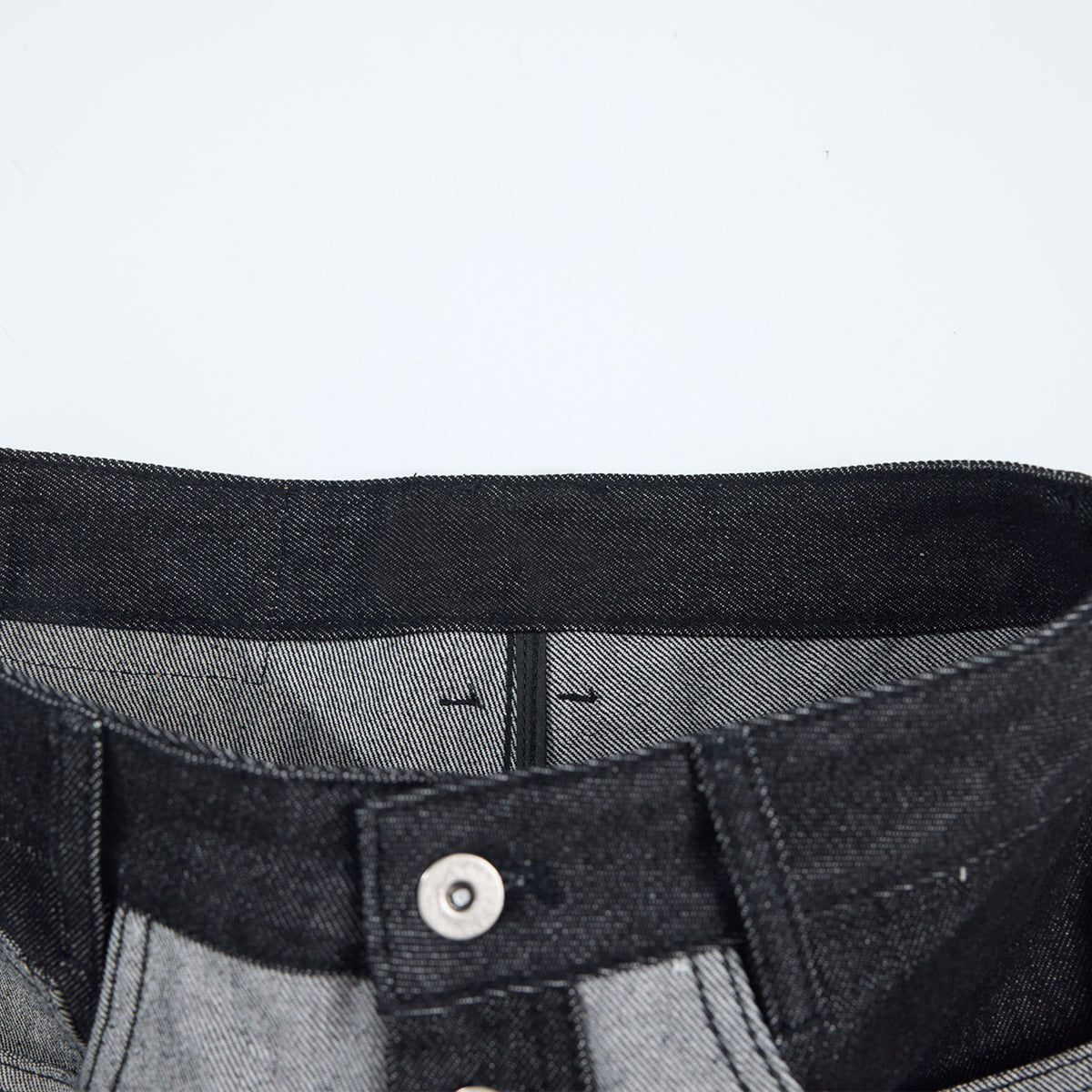 Vintage-Inspired High-End Button Wide-Leg Denim Pants