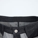 Vintage-Inspired High-End Button Wide-Leg Denim Pants