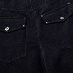 High Waisted Relaxed Fit Button Fly Vintage Blue Jeans